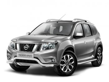 18 249 р. Защита переднего бампера Petroil Tuning (d63, волна)  Nissan Terrano  D10 (2013-2022) дорестайлинг, рестайлинг (Нержавеющая полированная сталь)  с доставкой в г. Воронеж. Увеличить фотографию 4