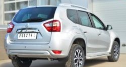 12 999 р. Одинарная защита заднего бампера из трубы диаметром 42 мм SLITKOFF Nissan Terrano D10 дорестайлинг (2013-2016)  с доставкой в г. Воронеж. Увеличить фотографию 4