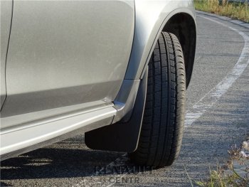 Брызговики Duster-Guard ПЕРЕДНИЕ широкие (2 шт) NISSAN Terrano 2014- Nissan (Нисан) Terrano (Террано)  D10 (2013-2022) D10 дорестайлинг, рестайлинг