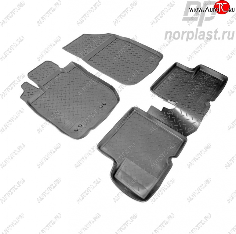 2 399 р. Комплект ковриков в салон 2wd Norplast Renault Duster HS рестайлинг (2015-2021)  с доставкой в г. Воронеж