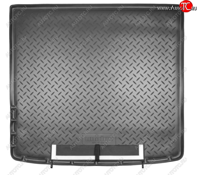 3 099 р. Коврик в багажник Norplast Unidec (4WD)  Nissan Terrano  D10 (2013-2022), Renault Duster  HS (2010-2021) (Черный с фартуком)  с доставкой в г. Воронеж