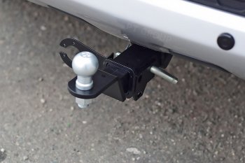 9 899 р. Фаркоп Petroil Tuning (съемный квадрат)  Nissan Terrano  D10 (2013-2022), Renault Duster  HS (2010-2021), Renault Kaptur (2016-2020)  с доставкой в г. Воронеж. Увеличить фотографию 3
