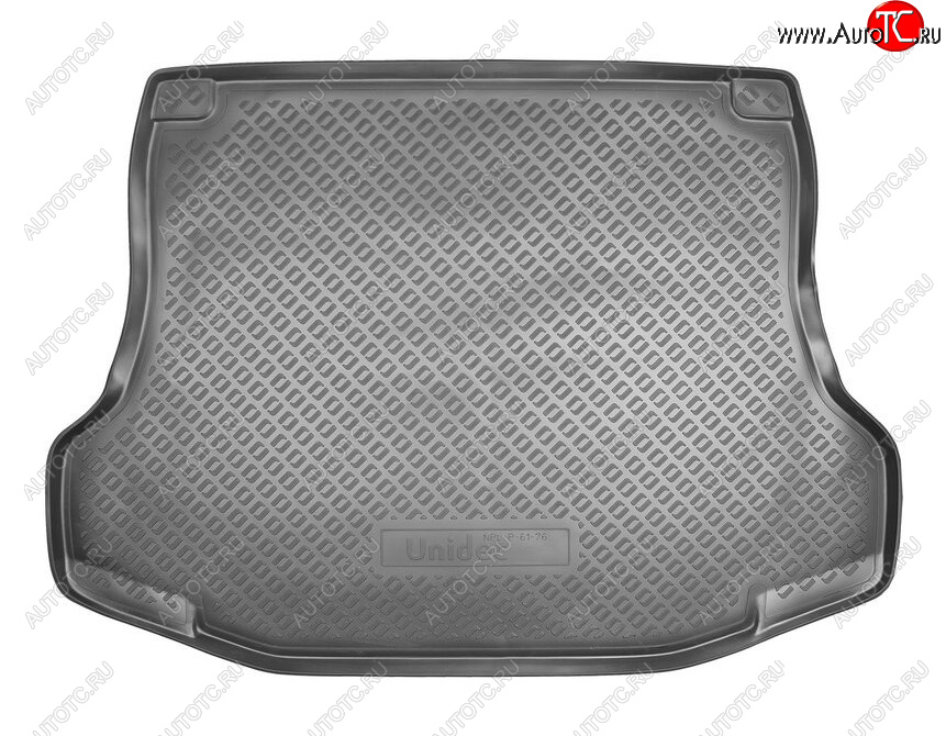 1 749 р. Коврик в багажник Norplast Unidec Nissan Tiida 1 седан C11 рестайлинг (2010-2014) (Цвет: черный)  с доставкой в г. Воронеж
