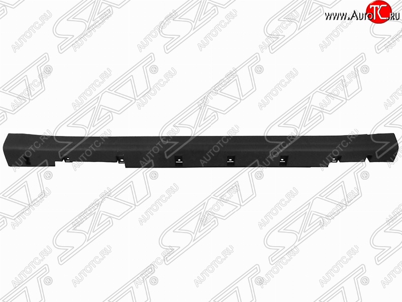 3 599 р. Правый порог пластиковый SAT Nissan Tiida 1 хэтчбек C11 рестайлинг (2010-2014) (Неокрашенный)  с доставкой в г. Воронеж