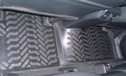 1 699 р. Комплект ковриков в салон Aileron 4 шт. (полиуретан, 3D с подпятником) Nissan X-trail 3 T32 рестайлинг (2017-2022)  с доставкой в г. Воронеж. Увеличить фотографию 2