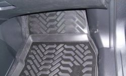 1 699 р. Комплект ковриков в салон Aileron 4 шт. (полиуретан, 3D с подпятником) Nissan X-trail 3 T32 рестайлинг (2017-2022)  с доставкой в г. Воронеж. Увеличить фотографию 3