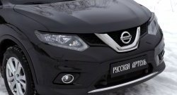 1 089 р. Реснички на фары RA  Nissan X-trail  3 T32 (2013-2018) дорестайлинг (Неокрашенные)  с доставкой в г. Воронеж. Увеличить фотографию 3