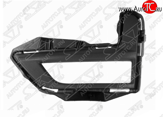 399 р. Левая вставка под противотуманную фару SAT Nissan X-trail 3 T32 рестайлинг (2017-2022)  с доставкой в г. Воронеж