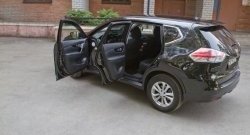 1 569 р. Накладки порожков салона RA Nissan X-trail 3 T32 рестайлинг (2017-2022) (Комплект (4 шт.))  с доставкой в г. Воронеж. Увеличить фотографию 3