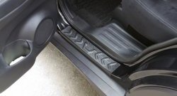 1 569 р. Накладки порожков салона RA Nissan X-trail 3 T32 рестайлинг (2017-2022) (Комплект (4 шт.))  с доставкой в г. Воронеж. Увеличить фотографию 5