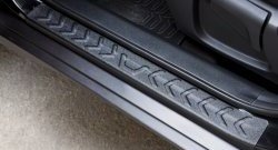 1 569 р. Накладки порожков салона RA Nissan X-trail 3 T32 рестайлинг (2017-2022) (Комплект (4 шт.))  с доставкой в г. Воронеж. Увеличить фотографию 6
