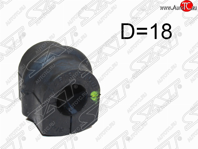 108 р. Резиновая втулка заднего стабилизатора (D=18) SAT Nissan X-trail 1 T30 дорестайлинг (2000-2003)  с доставкой в г. Воронеж