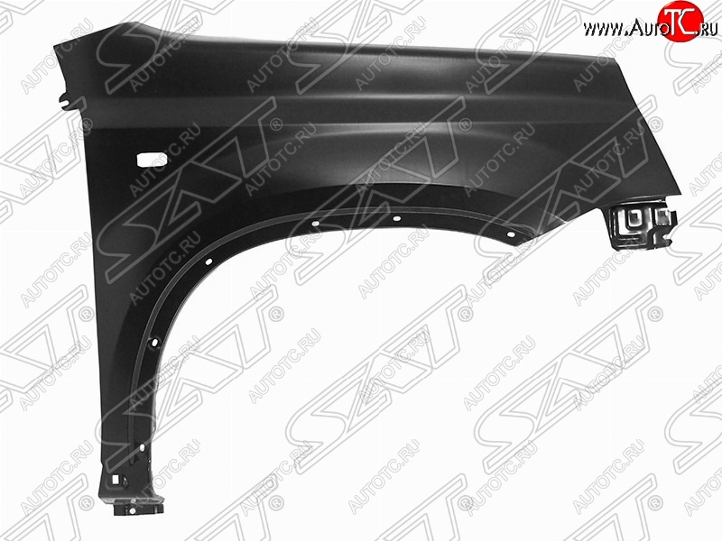 6 999 р. Правое крыло переднее SAT Nissan X-trail 2 T31 дорестайлинг (2007-2011) (Неокрашенное)  с доставкой в г. Воронеж
