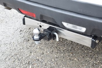 18 429 р. Фаркоп Petroil Tuning (съемный квадрат) Nissan X-trail 2 T31 дорестайлинг (2007-2011)  с доставкой в г. Воронеж. Увеличить фотографию 2