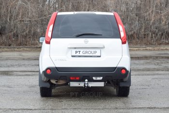 18 429 р. Фаркоп Petroil Tuning (съемный квадрат) Nissan X-trail 2 T31 дорестайлинг (2007-2011)  с доставкой в г. Воронеж. Увеличить фотографию 4