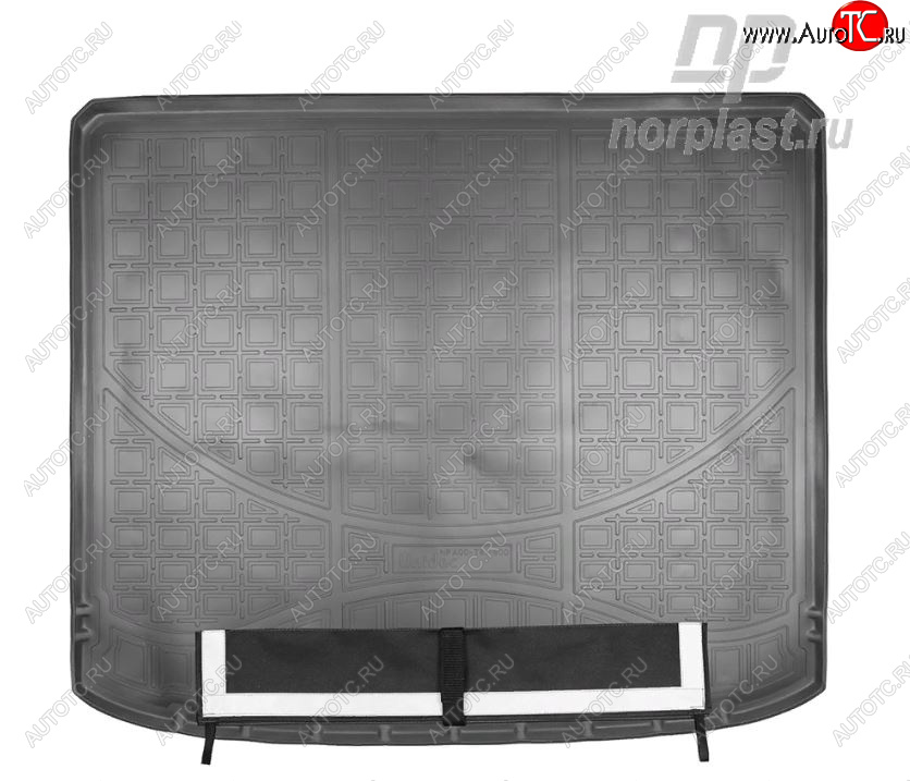 3 099 р. Коврик багажника Norplast Unidec  Nissan X-trail  2 T31 (2010-2015) рестайлинг (Черный, с погрузочным ковриком (фартуком))  с доставкой в г. Воронеж