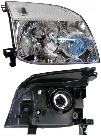 6 299 р. Правая фара SAT (под ручной корректор) Nissan X-trail 1 T30 дорестайлинг (2000-2003)  с доставкой в г. Воронеж. Увеличить фотографию 2