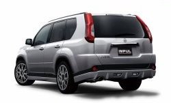 27 299 р. Комплект порогов Impul Nissan X-trail 2 T31 дорестайлинг (2007-2011) (Неокрашенные)  с доставкой в г. Воронеж. Увеличить фотографию 5