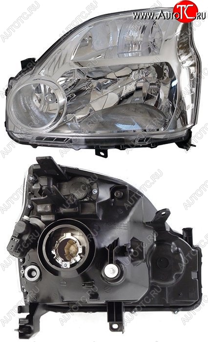 7 849 р. Левая фара SAT (Евросвет) Nissan X-trail 2 T31 дорестайлинг (2007-2011) с доставкой в г. Воронеж Увеличить фотографию 1 7 849 р. Левая фара SAT (Евросвет) Nissan X-trail 2 T31 дорестайлинг (2007-2011) с доставкой в г. Воронеж
