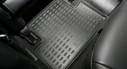 1 259 р. Коврики в салон Element 4 шт. (полиуретан) Nissan X-trail 2 T31 дорестайлинг (2007-2011)  с доставкой в г. Воронеж. Увеличить фотографию 3