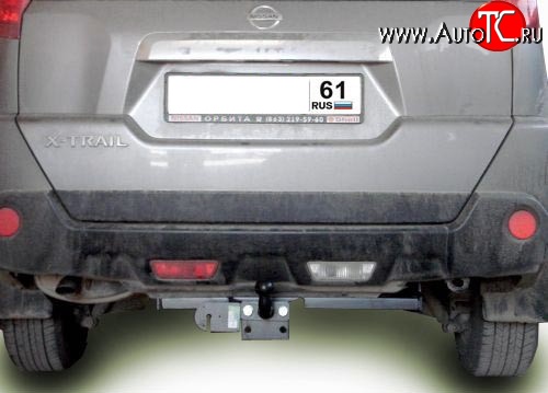 73 999 р. Фаркоп Лидер Плюс (до 2000 кг)  Nissan X-trail  2 T31 (2007-2011) дорестайлинг (Без электропакета)  с доставкой в г. Воронеж