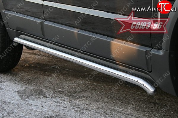10 889 р. Защита порогов Souz-96 (d42) Opel Antara (2006-2010)  с доставкой в г. Воронеж