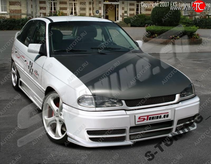 25 699 р. Передний бампер ST Opel Astra F седан рестайлинг (1994-1998)  с доставкой в г. Воронеж