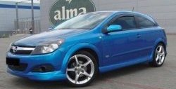 2 999 р. Накладка на передний бампер OPC-Line Opel Astra H GTC хэтчбек 3 дв. рестайлинг (2006-2011) (Неокрашенная)  с доставкой в г. Воронеж. Увеличить фотографию 2
