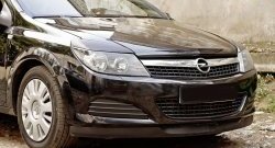 899 р. Реснички на фары RA Opel Astra H GTC хэтчбек 3 дв. дорестайлинг (2004-2006) (Неокрашенные)  с доставкой в г. Воронеж. Увеличить фотографию 4