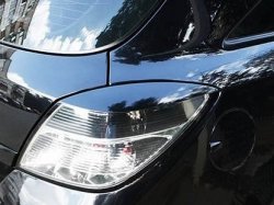 1 699 р. Реснички на фонари RIEGER Opel Astra H GTC хэтчбек 3 дв. рестайлинг (2006-2011)  с доставкой в г. Воронеж. Увеличить фотографию 4