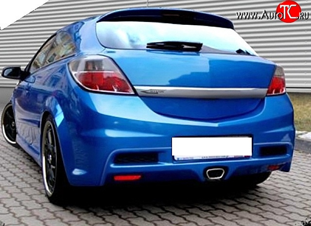 3 649 р. Спойлер Sport Opel Astra H GTC хэтчбек 3 дв. дорестайлинг (2004-2006) (Неокрашенный)  с доставкой в г. Воронеж