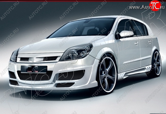 28 999 р. Передний бампер NEO Opel Astra H хэтчбек 5дв дорестайлинг (2004-2007)  с доставкой в г. Воронеж