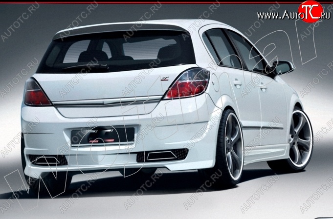 28 999 р. Задний бампер NEO Opel Astra H хэтчбек 5дв дорестайлинг (2004-2007)  с доставкой в г. Воронеж