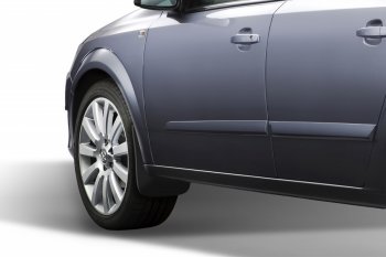 4 799 р. Передние брызговики Frosch Opel Astra H седан дорестайлинг (2004-2007) (Передние)  с доставкой в г. Воронеж. Увеличить фотографию 2