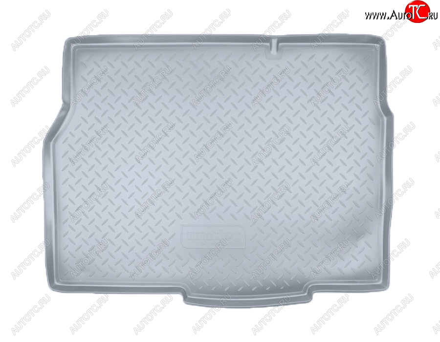 1 769 р. Коврик багажника Norplast Unidec  Opel Astra  H (2004-2015) хэтчбек 5дв дорестайлинг, хэтчбек 5дв рестайлинг (Цвет: серый)  с доставкой в г. Воронеж