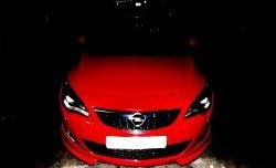 3 999 р. Накладка Sport на передний бампер Opel Astra J хэтчбек 5 дв. дорестайлинг (2009-2012) (Неокрашенная)  с доставкой в г. Воронеж. Увеличить фотографию 8