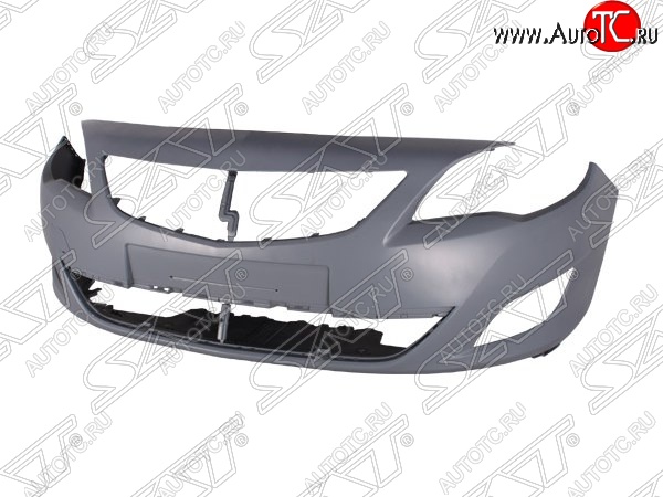 4 999 р. Передний бампер SAT Opel Astra J хэтчбек 5 дв. дорестайлинг (2009-2012) (Неокрашенный)  с доставкой в г. Воронеж