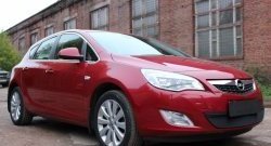1 469 р. Сетка на бампер Russtal (черная) Opel Astra J хэтчбек 5 дв. дорестайлинг (2009-2012)  с доставкой в г. Воронеж. Увеличить фотографию 2