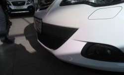 1 469 р. Сетка на бампер GTC Russtal (черная) Opel Astra J хэтчбек 5 дв. дорестайлинг (2009-2012)  с доставкой в г. Воронеж. Увеличить фотографию 2
