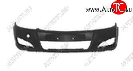 12 999 р. Передний бампер POLCAR Opel Astra H универсал рестайлинг (2007-2015) (неокрашенный)  с доставкой в г. Воронеж