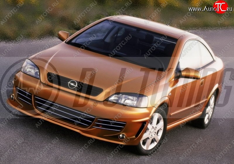 25 699 р. Передний бампер D.J. Opel Astra G седан (1998-2005)  с доставкой в г. Воронеж