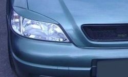 1 649 р. Реснички на фары CT Opel Astra G седан (1998-2005) (Неокрашенные)  с доставкой в г. Воронеж. Увеличить фотографию 2