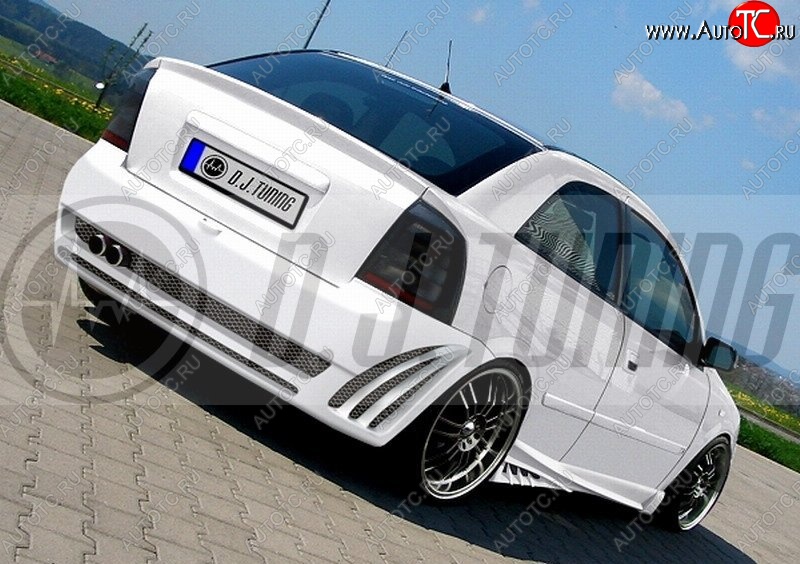22 899 р. Задний бампер D.J. Opel Astra G седан (1998-2005)  с доставкой в г. Воронеж