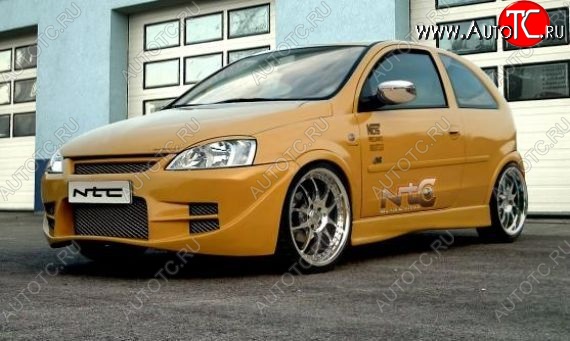 23 969 р. Передний бампер NTC Opel Corsa C (2000-2006)  с доставкой в г. Воронеж