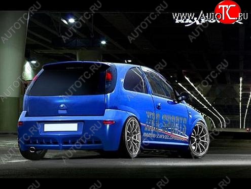 23 969 р. Задний бампер EVO Opel Corsa C (2000-2006)  с доставкой в г. Воронеж