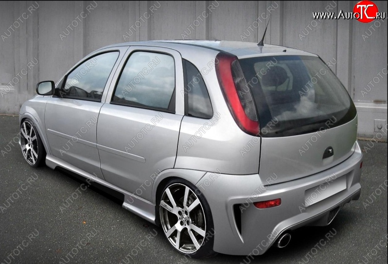 26 899 р. Задний бампер Maxpower Opel Corsa C (2000-2006)  с доставкой в г. Воронеж