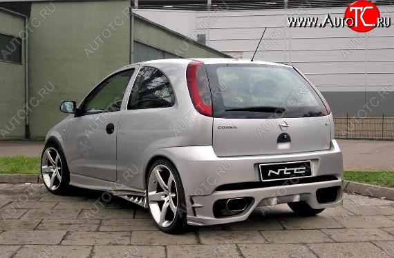 23 969 р. Задний бампер NTC Opel Corsa C (2000-2006)  с доставкой в г. Воронеж