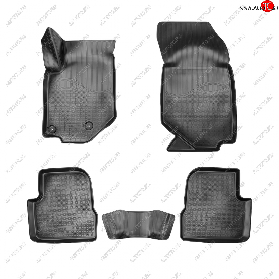 2 359 р. Коврики салона Norplast Unidec Opel Corsa F 5d (2019-2025) (черные)  с доставкой в г. Воронеж