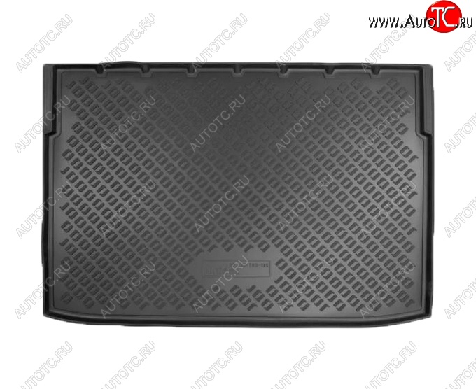 1 639 р. Коврик в багажник Norplast (на верхнюю полку)  Opel Crossland  X (2017-2025) (Черный)  с доставкой в г. Воронеж
