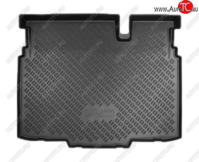 1 639 р. Коврик в багажник Norplast (на нижнюю полку) Opel Crossland X (2017-2025) (Черный)  с доставкой в г. Воронеж
